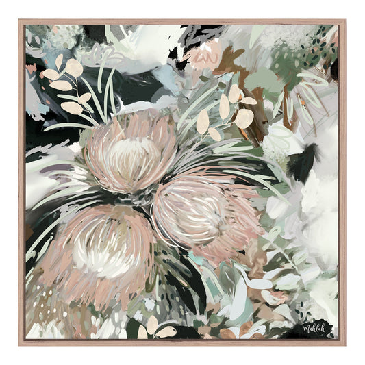 DFV - Forbes Florals (Square) Canvas Print