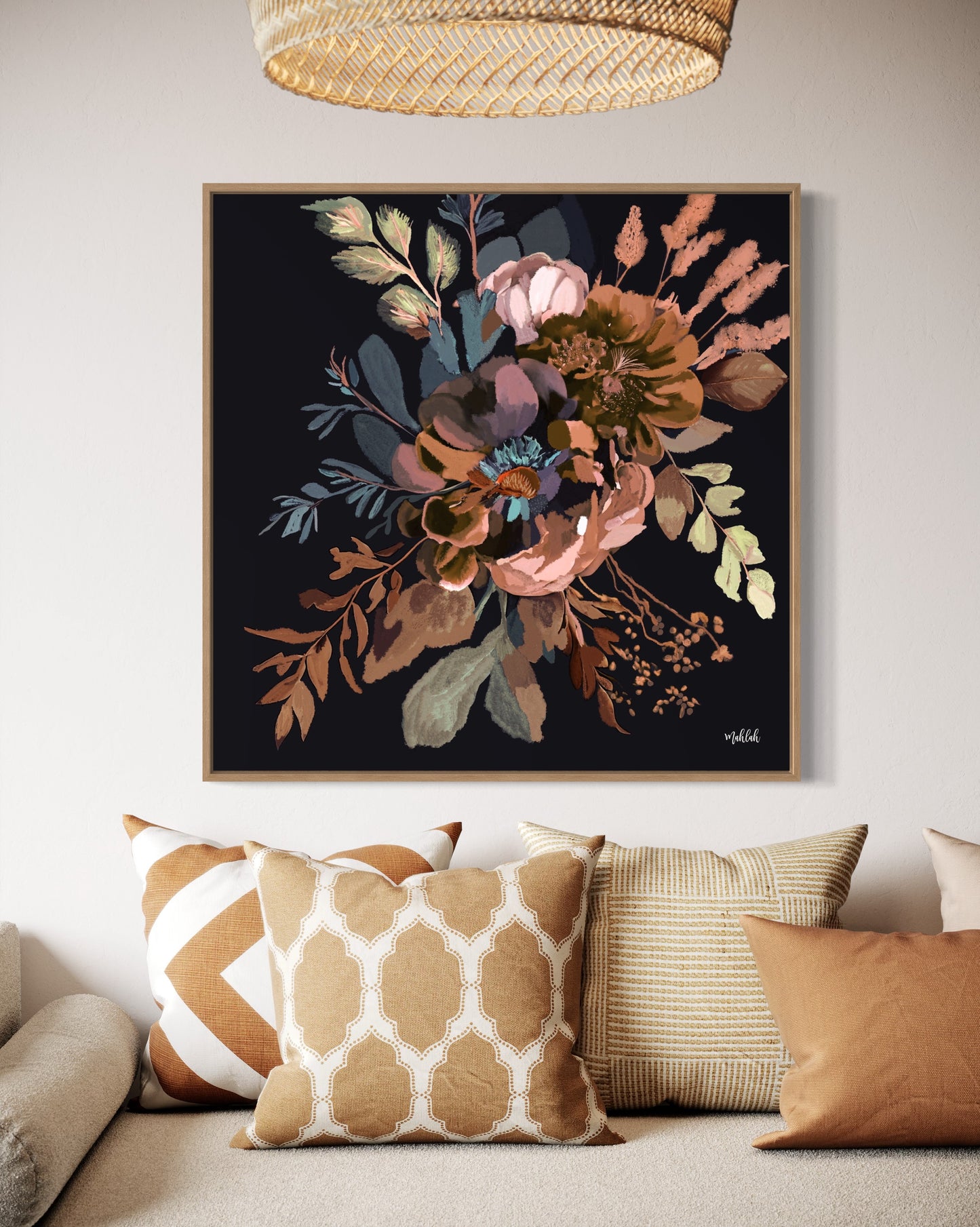 Rustic Blooms Canvas Print