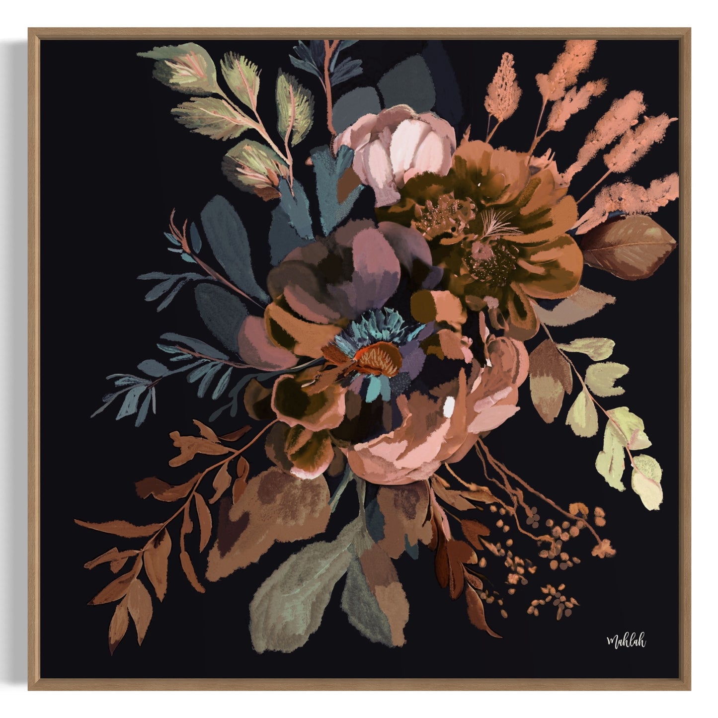 Rustic Blooms Canvas Print