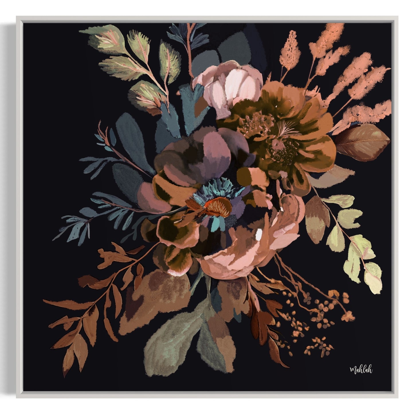 Rustic Blooms Canvas Print