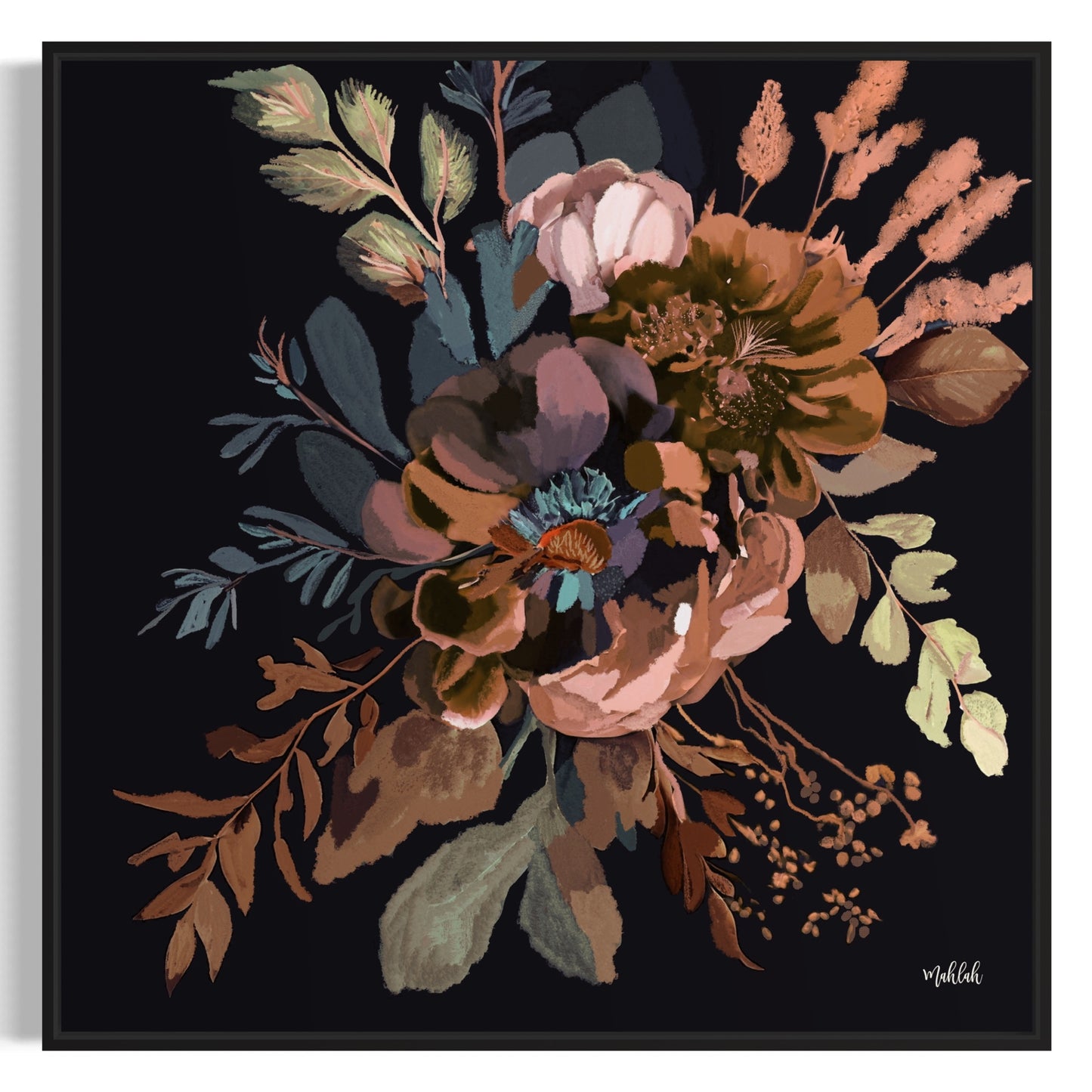 Rustic Blooms Canvas Print
