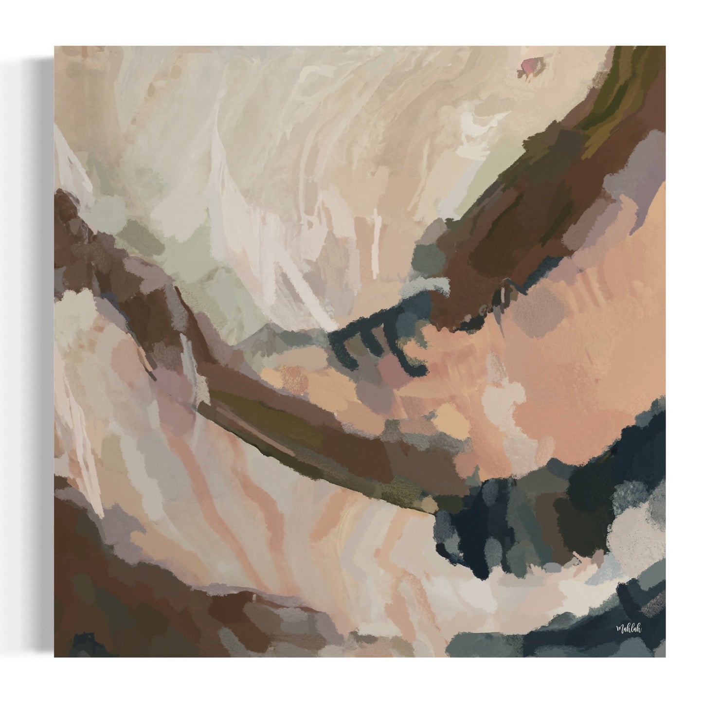 Grounded Canvas Print