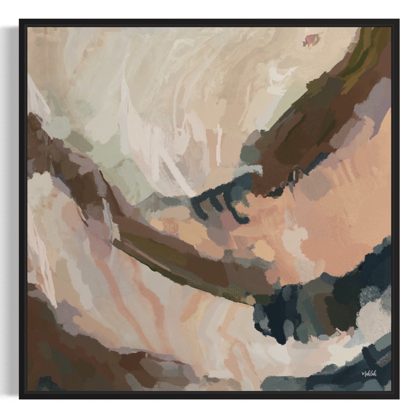 Grounded Canvas Print