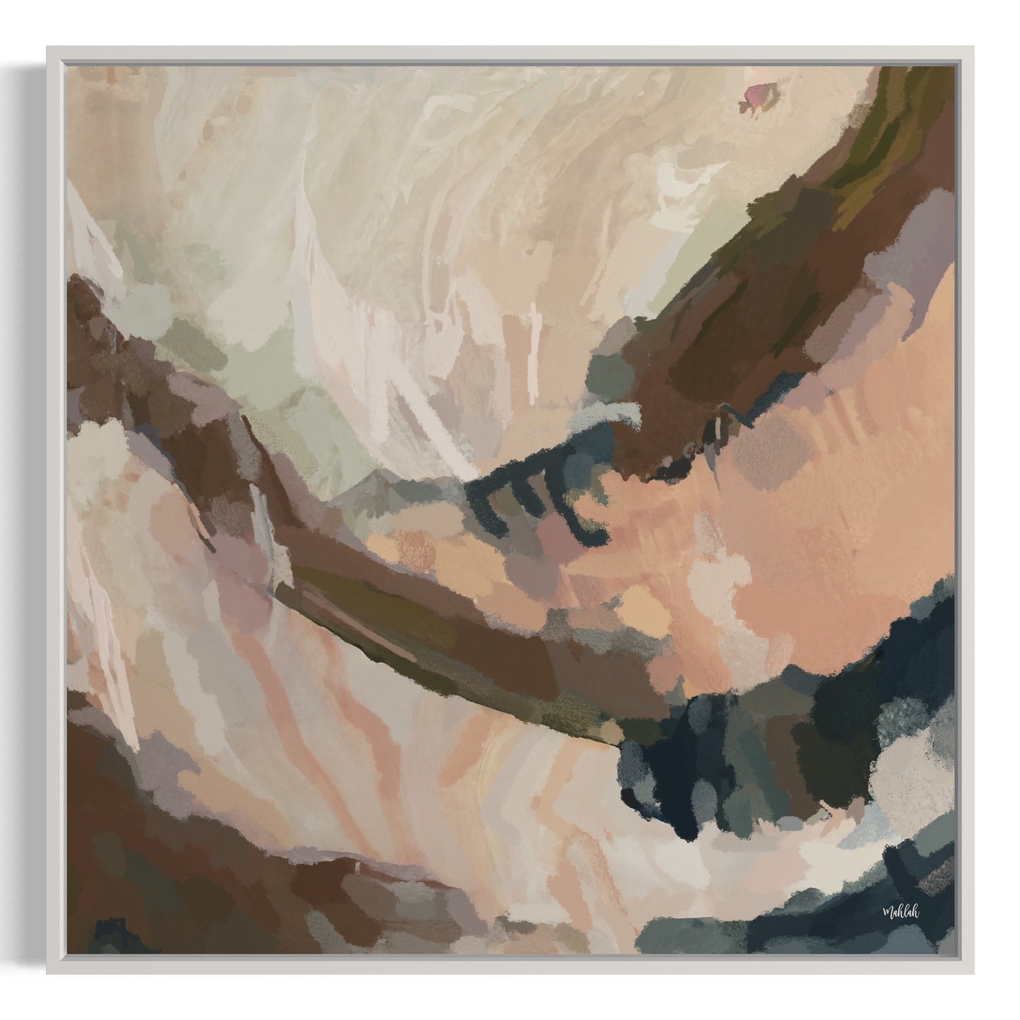 Grounded Canvas Print