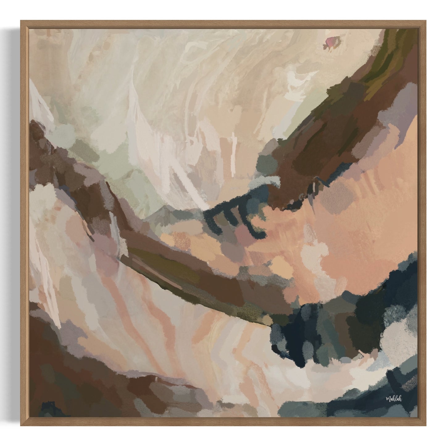 Grounded Canvas Print
