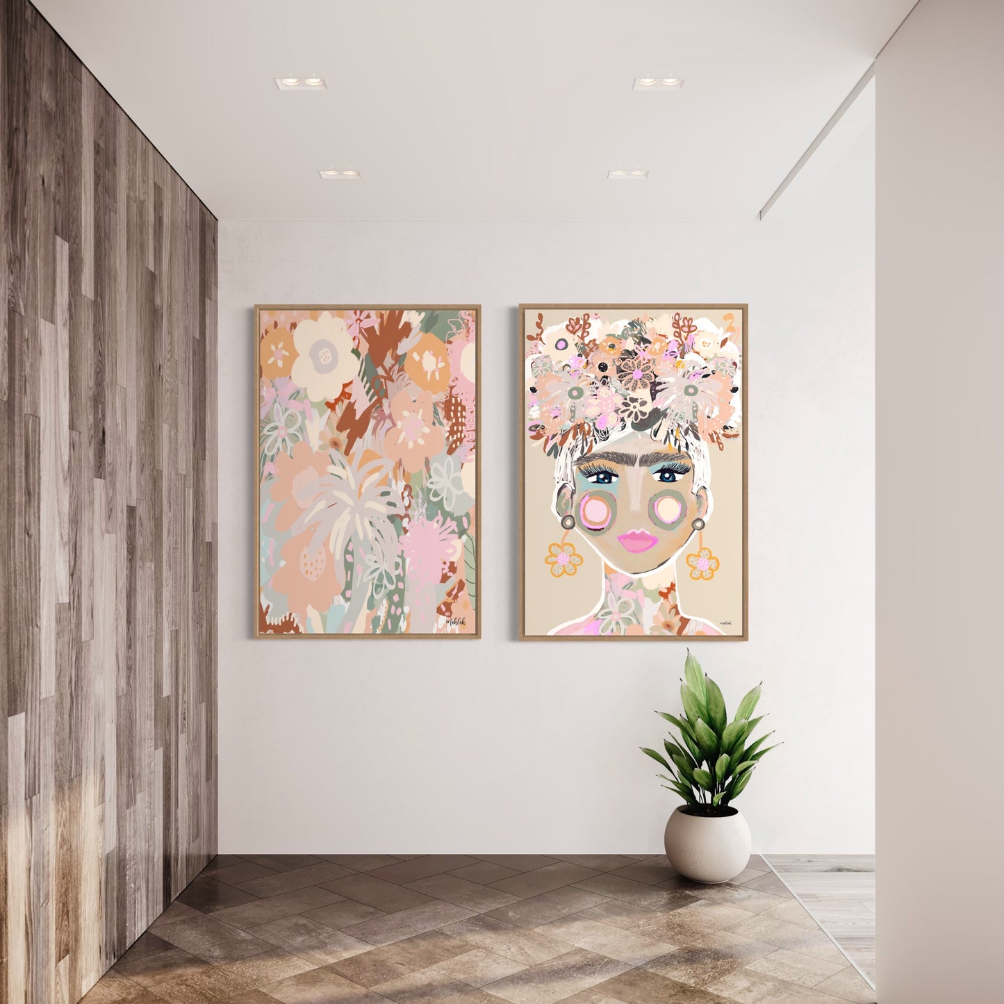 Frida Frollae canvas Print