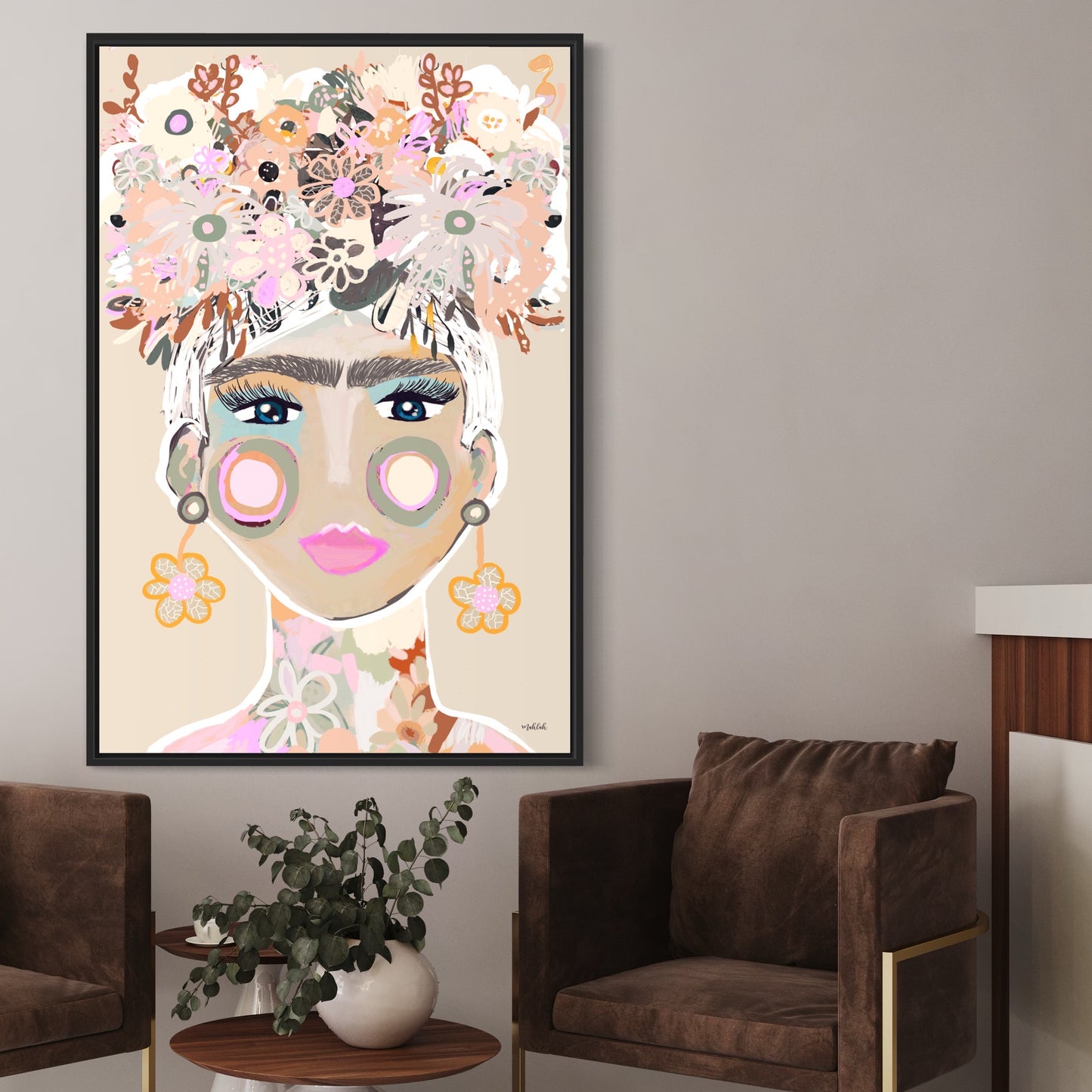 Frida Frollae canvas Print