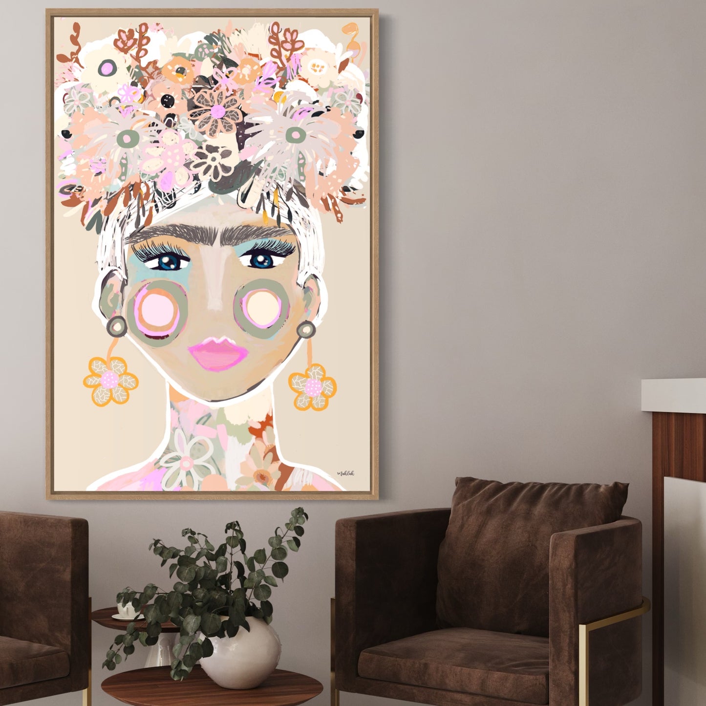Frida Frollae canvas Print