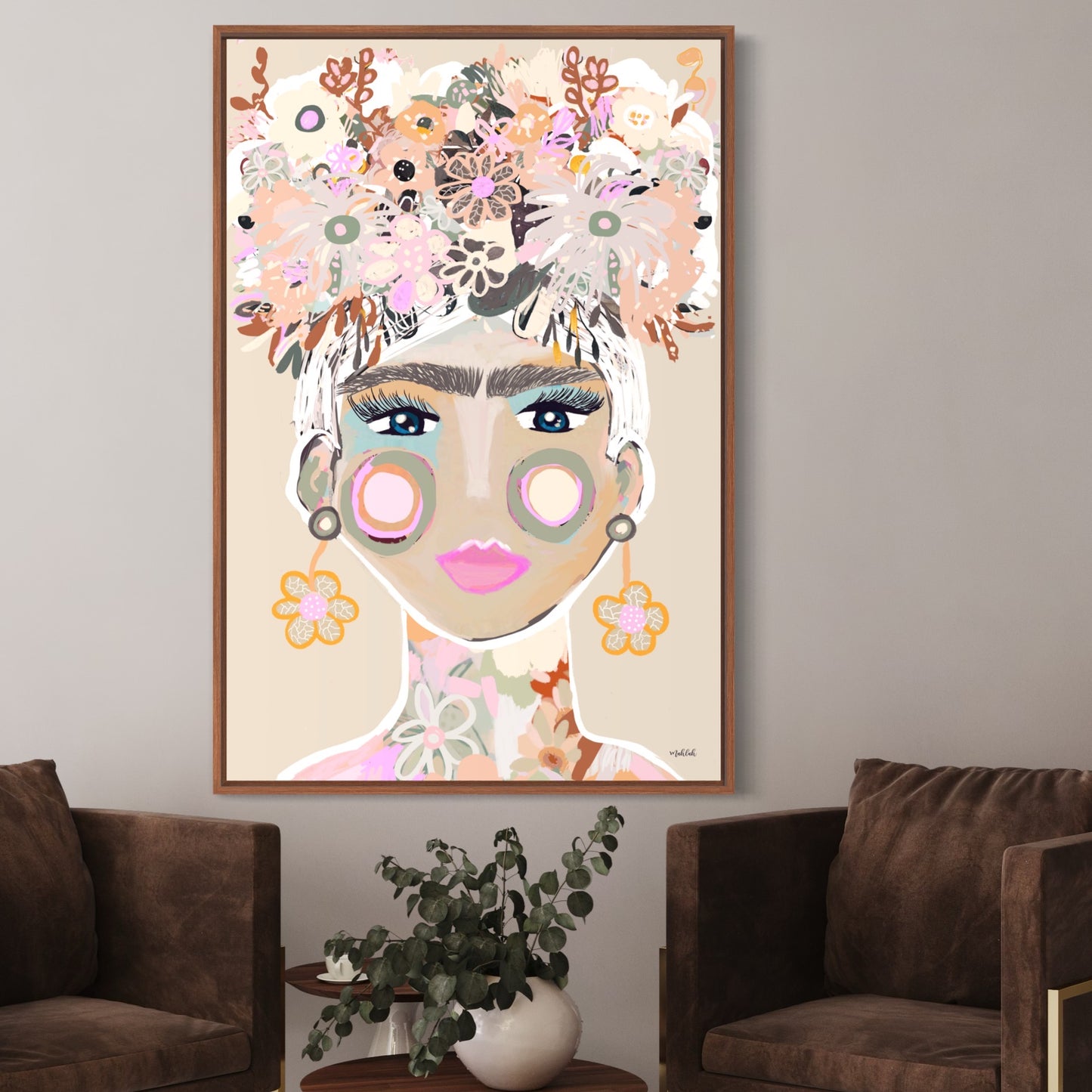 Frida Frollae canvas Print