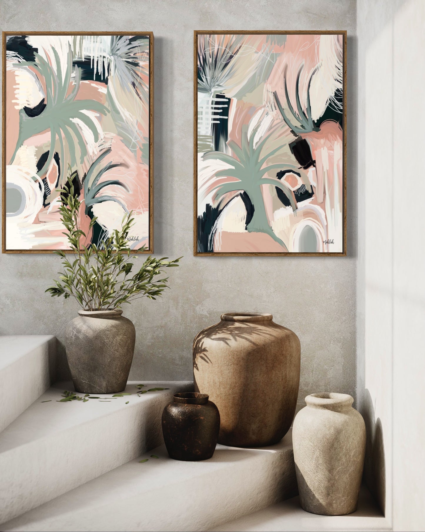 Port Scape 2 (Portrait) canvas print