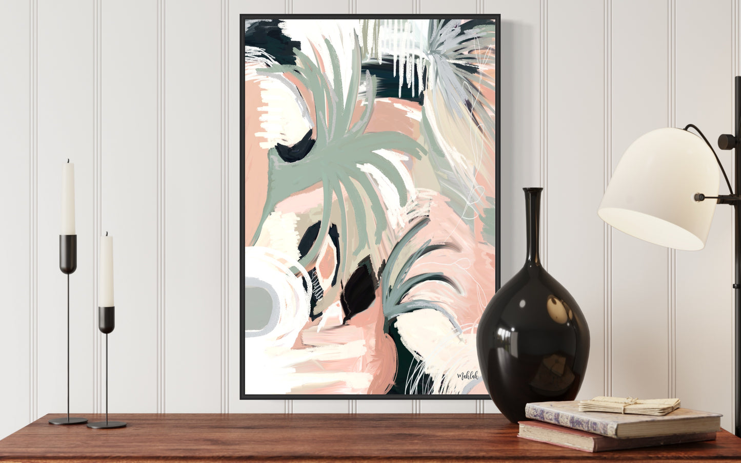 Port Scape 1 (Portrait) canvas print