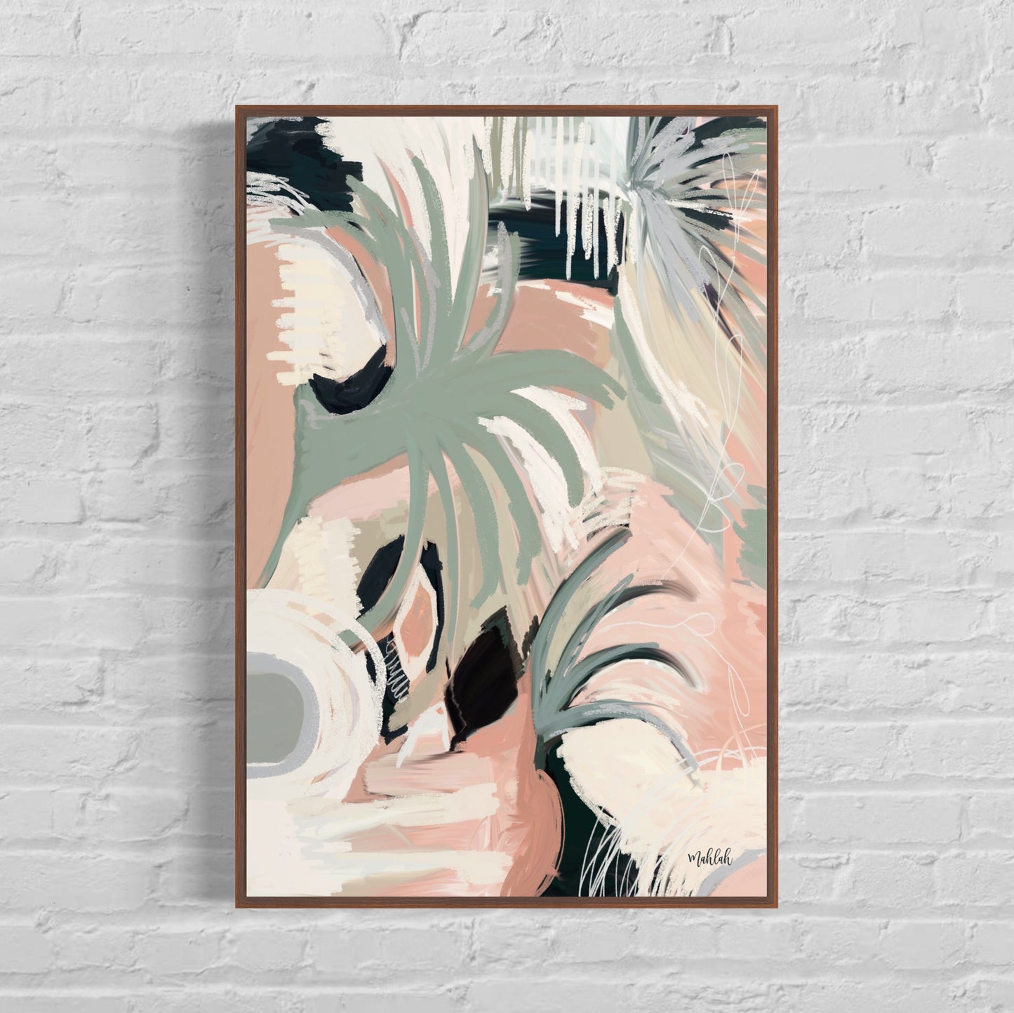 Port Scape 1 (Portrait) canvas print