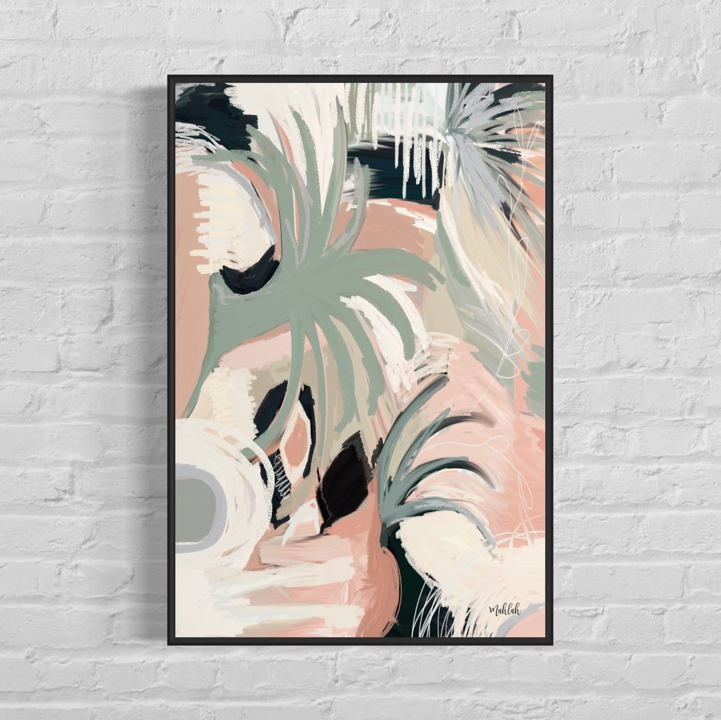 Port Scape 1 (Portrait) canvas print