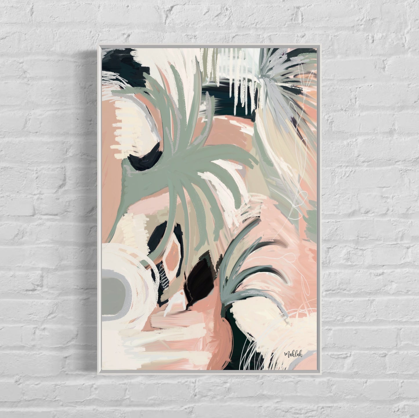 Port Scape 1 (Portrait) canvas print