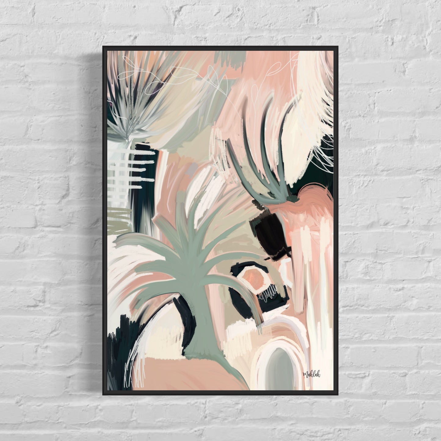 Port Scape 2 (Portrait) canvas print