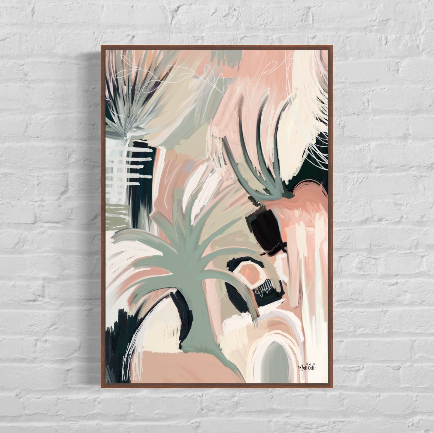 Port Scape 2 (Portrait) canvas print