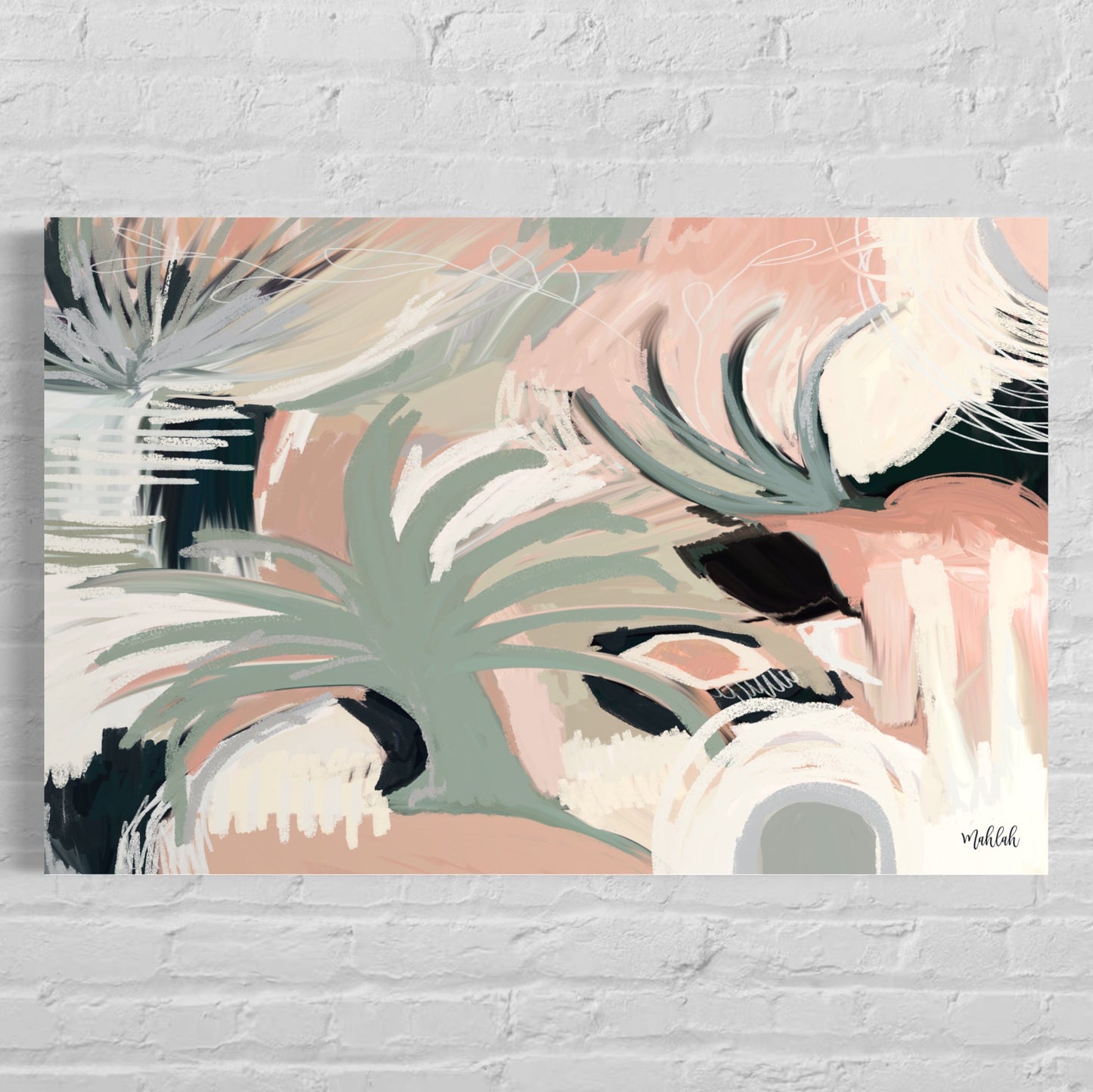 Port Scape (Landscape) canvas print