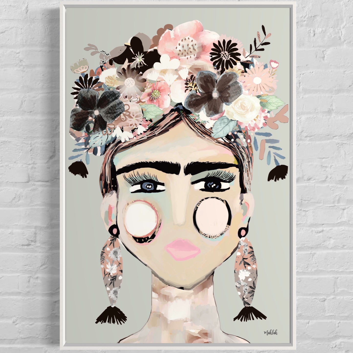 Frida Port Scape canvas print