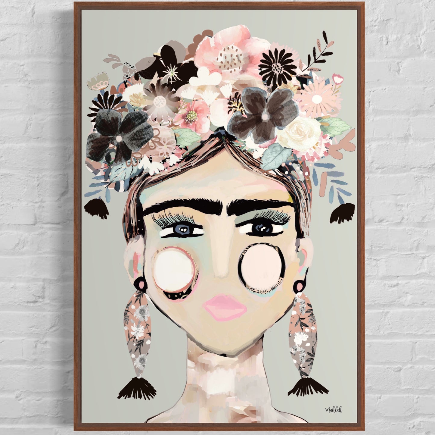 Frida Port Scape canvas print