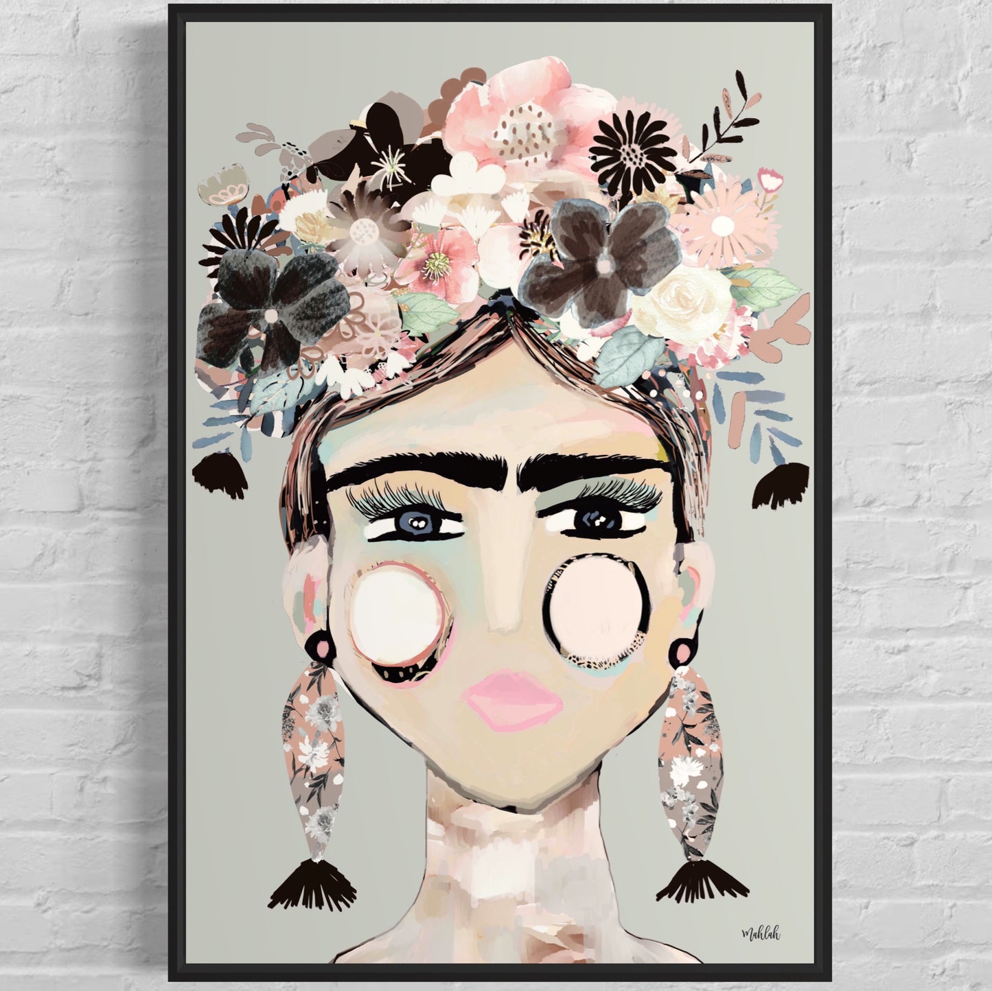 Frida Port Scape canvas print