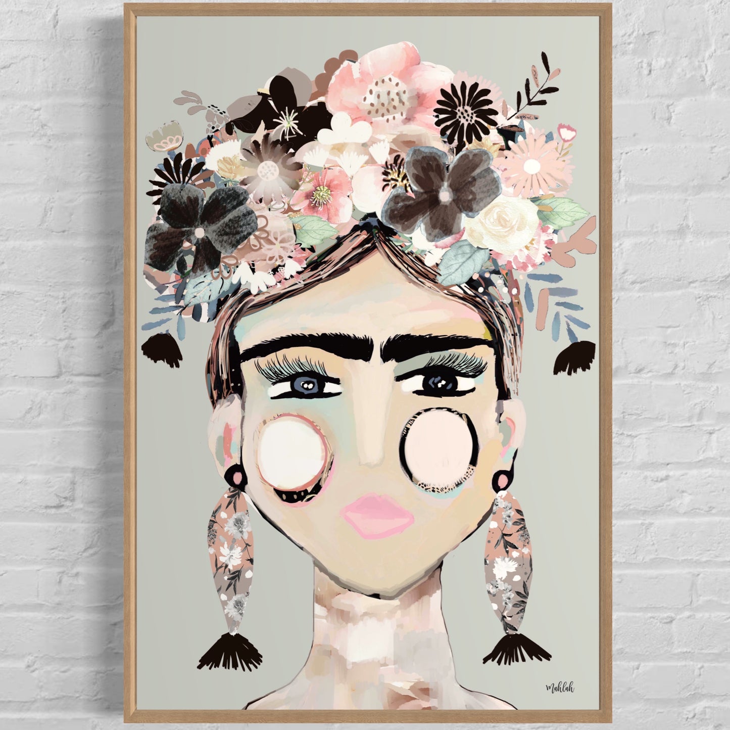 Frida Port Scape canvas print
