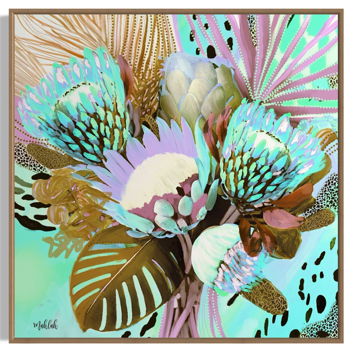 Floral Fiesta Browns