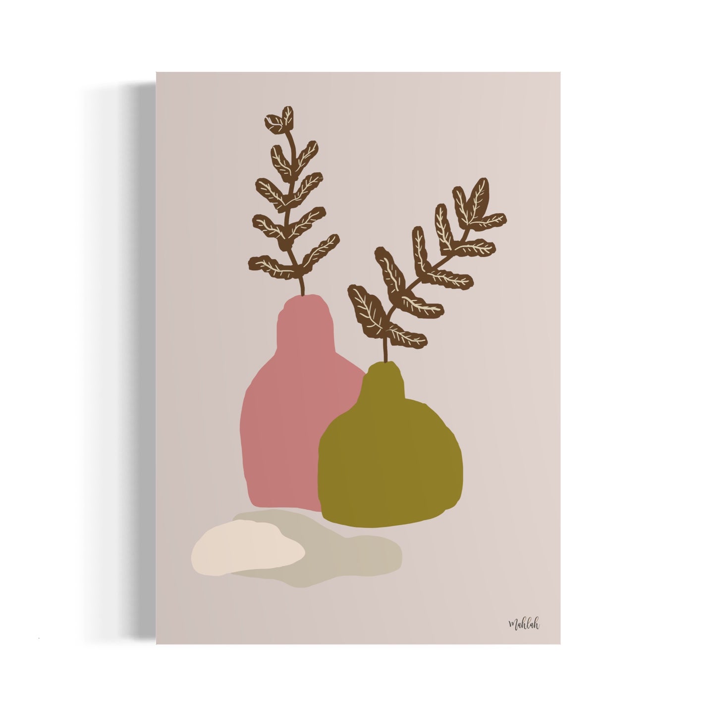 Coco Modern Plant A3 print 300gsm