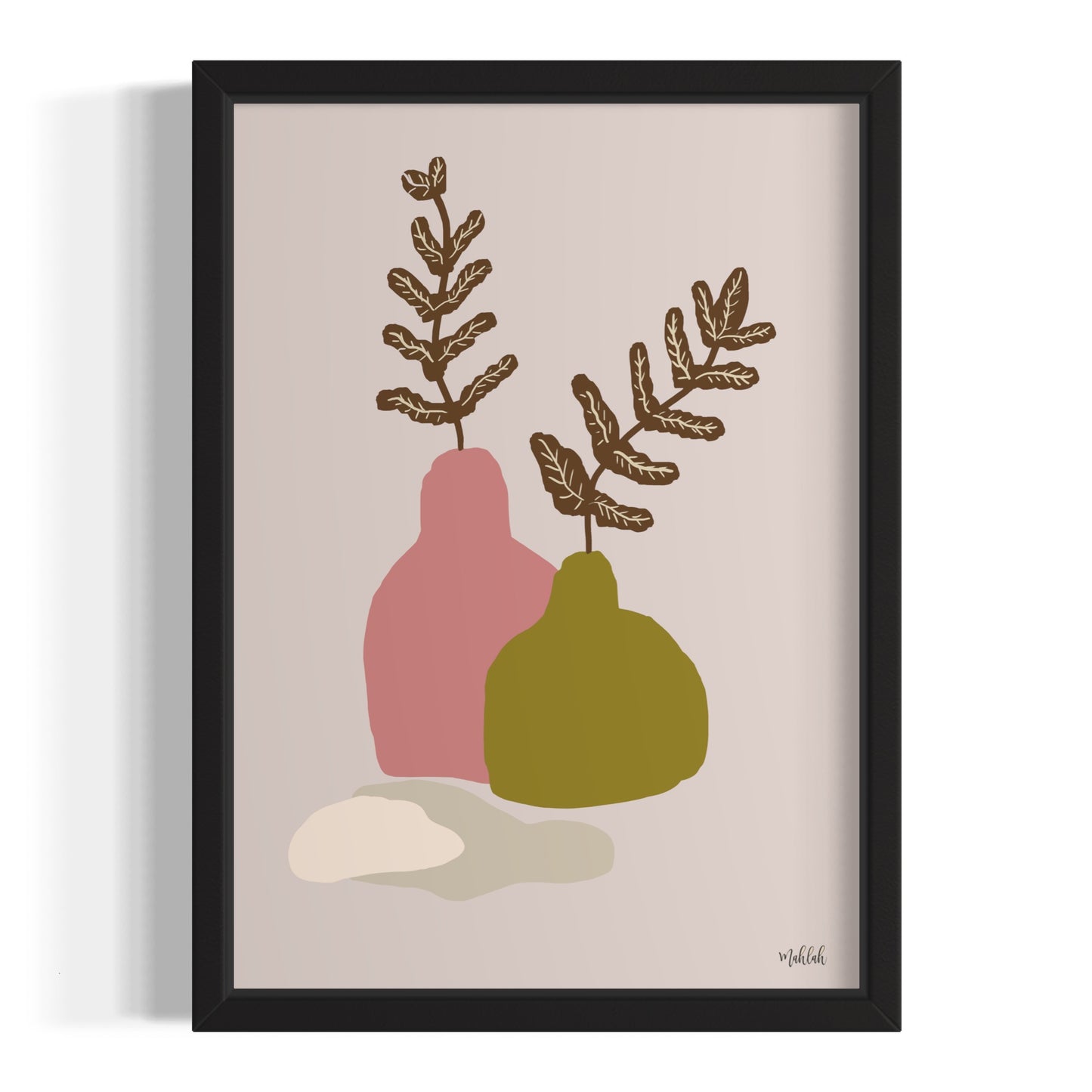 Coco Modern Plant A3 print 300gsm