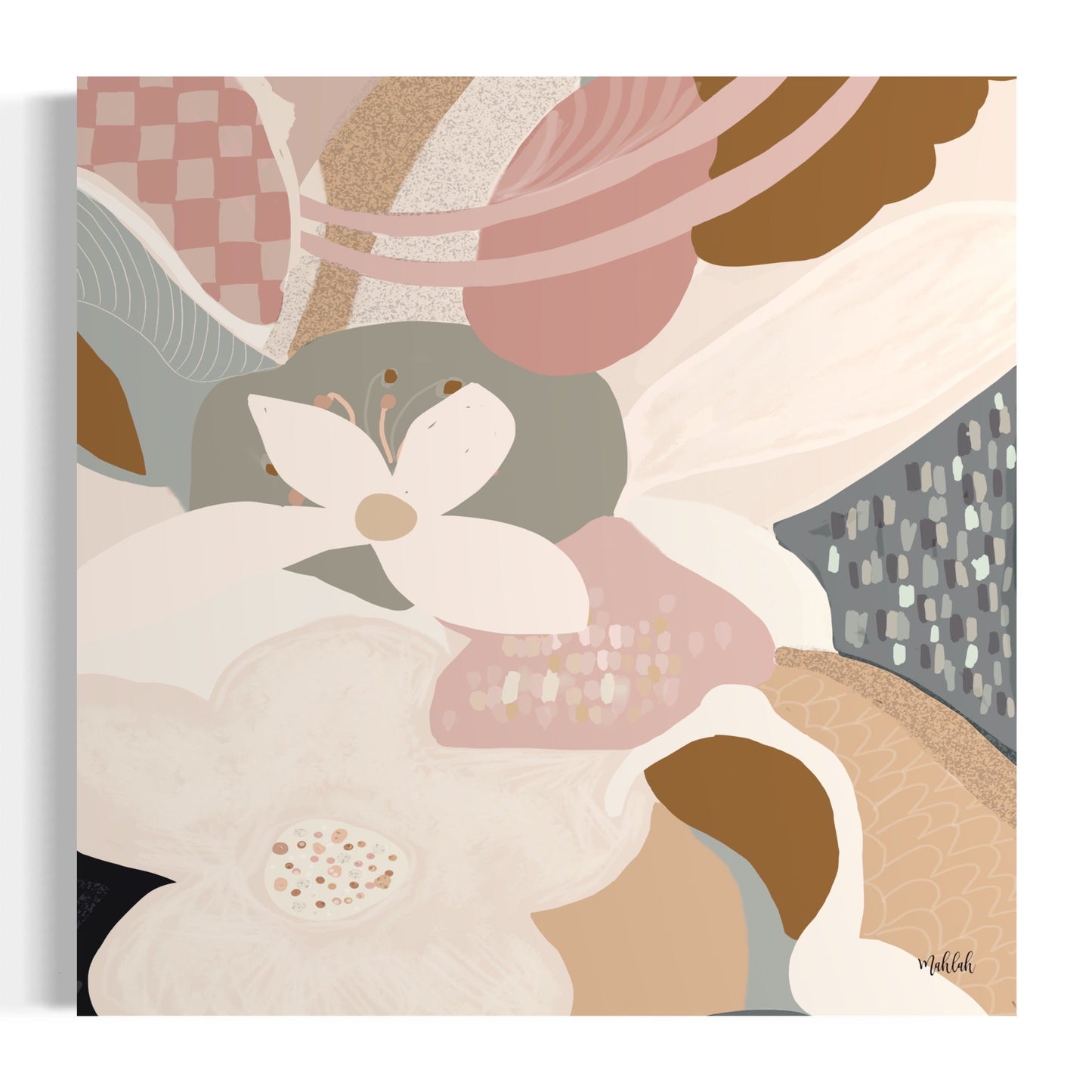 Lauren (square) canvas print