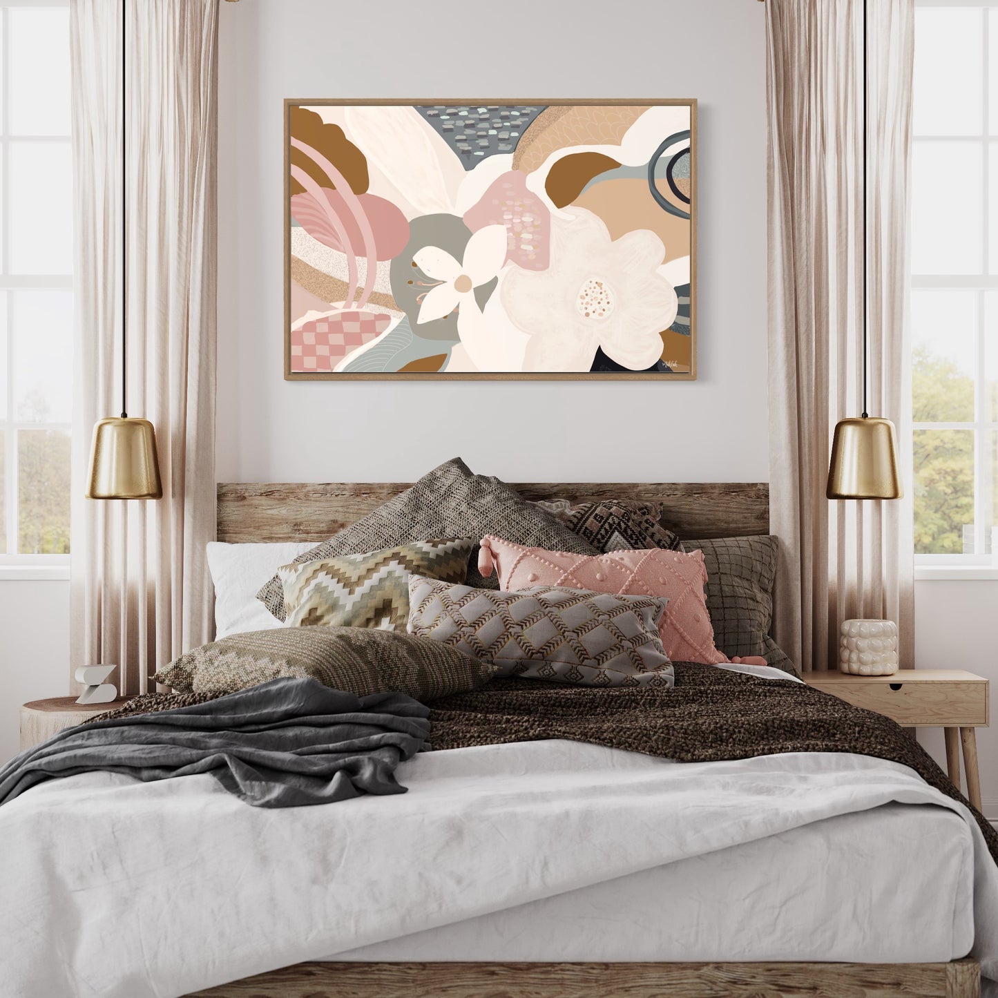 June Mood (Landscape) canvas print