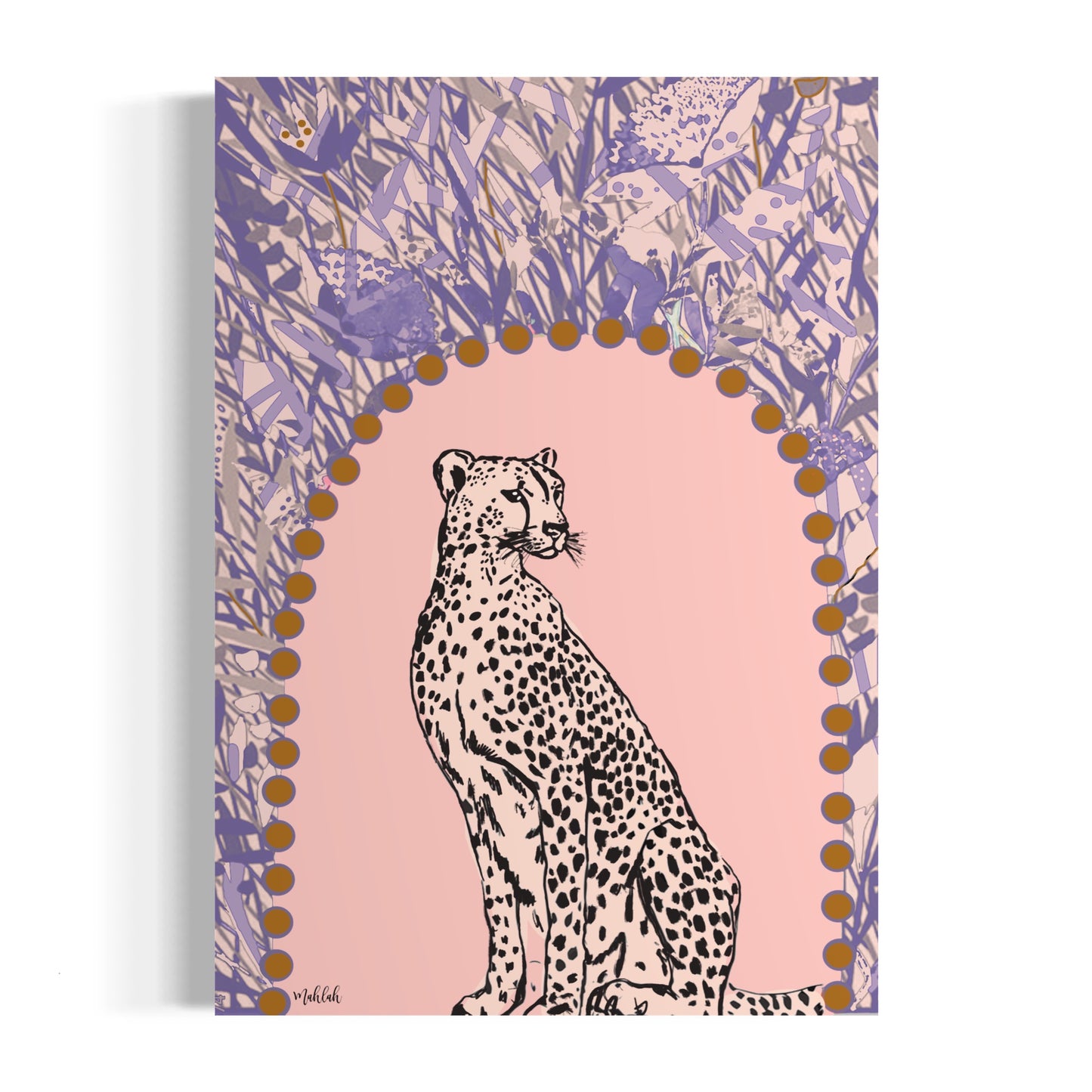 A3 Pink cheater print 300gsm