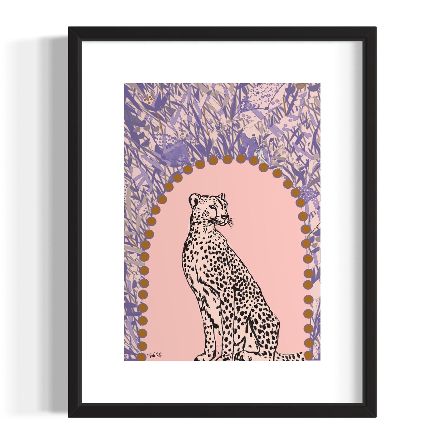 A3 Pink cheater print 300gsm