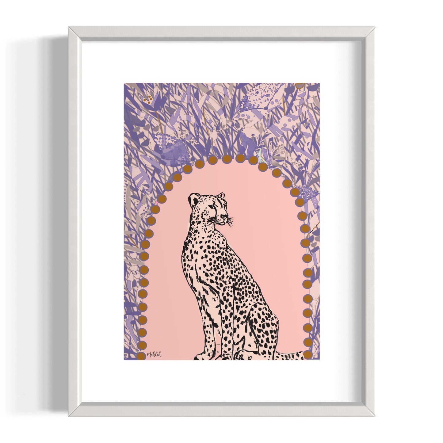 A3 Pink cheater print 300gsm
