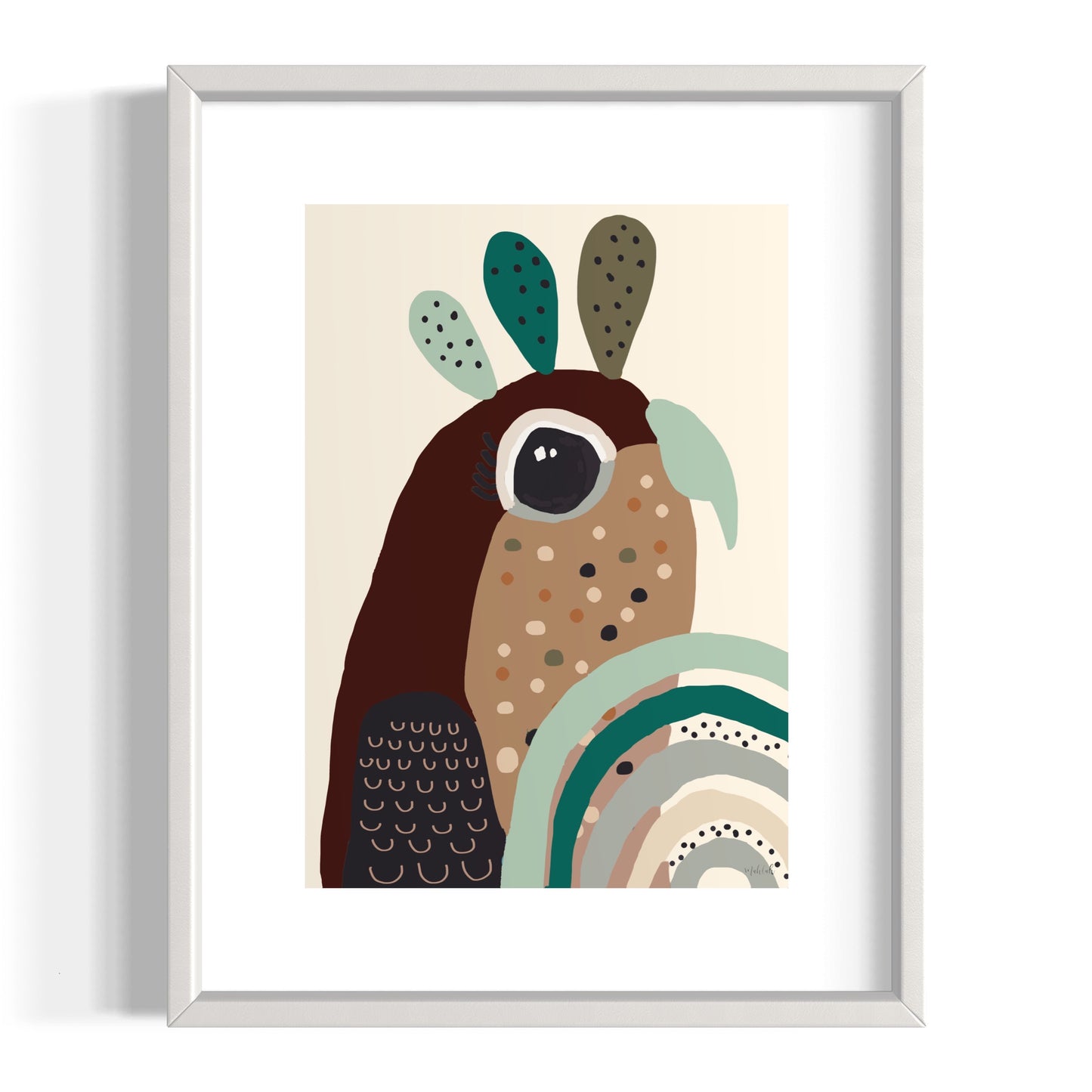 A3 Blaze Birdy print 300gsm