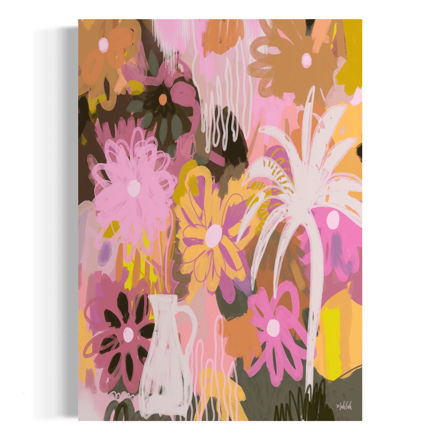 A2 Print Flower power hippy