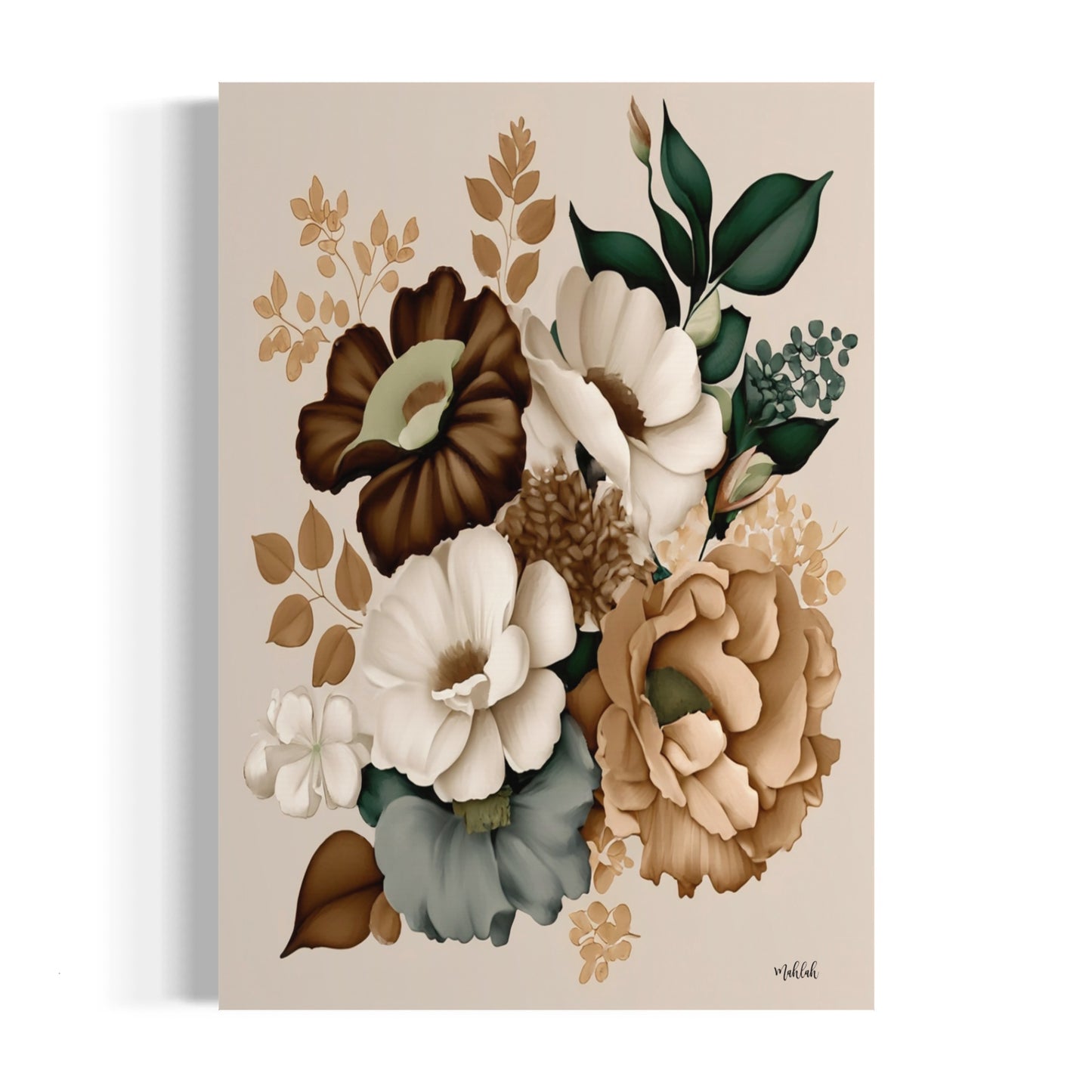 A2 Print Harvest Blooms