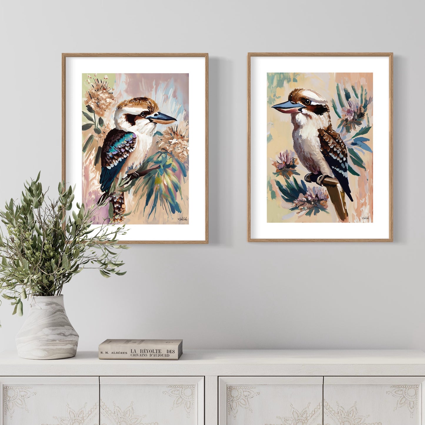 A3 Kookaburra Bloom