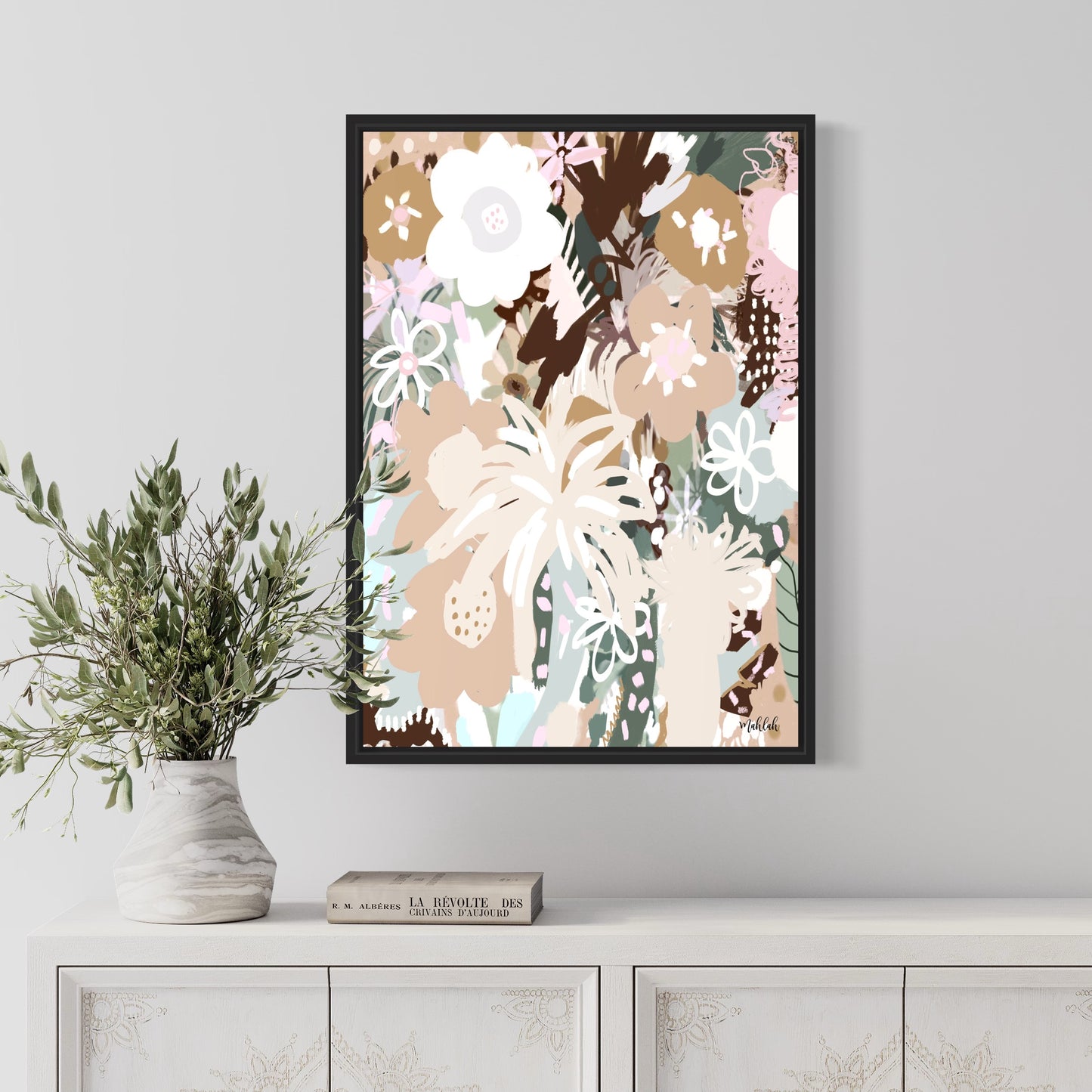 Earth Abstract canvas print