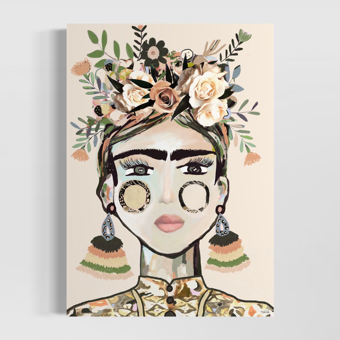 Earth to Frida Canvas Print