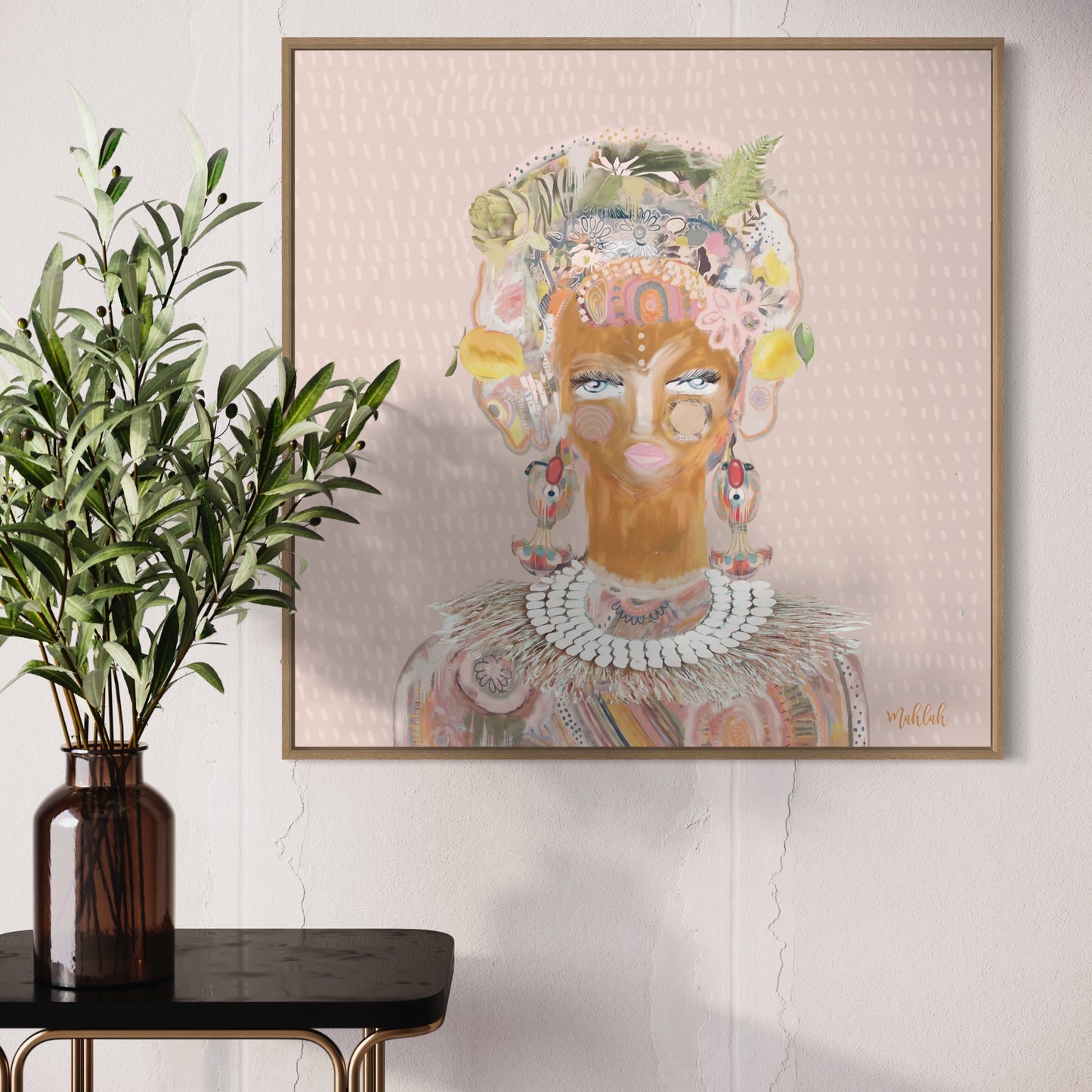 Herra Canvas Print