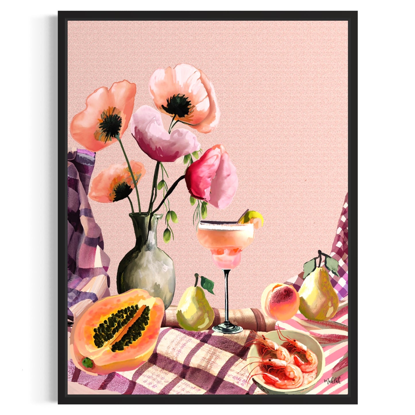 Melbourne Luncheon canvas print