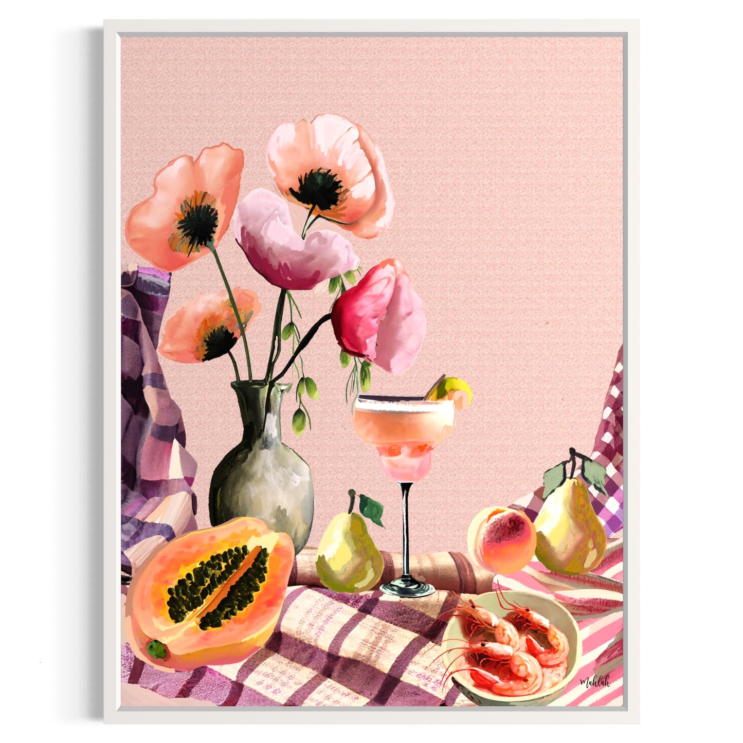 Melbourne Luncheon canvas print