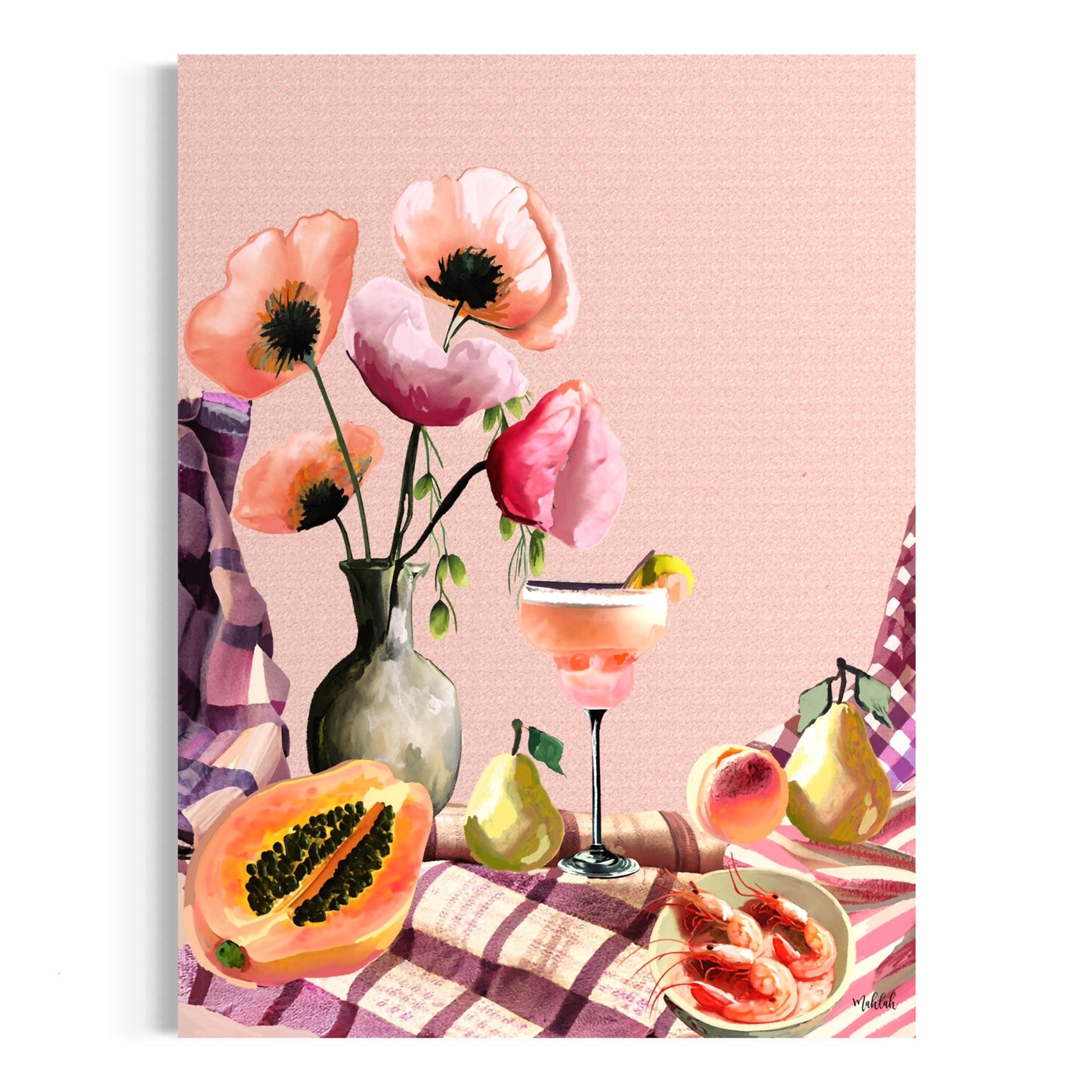 Melbourne Luncheon canvas print