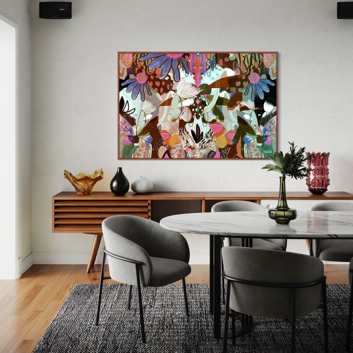 Double Blossoms of the Mind canvas print