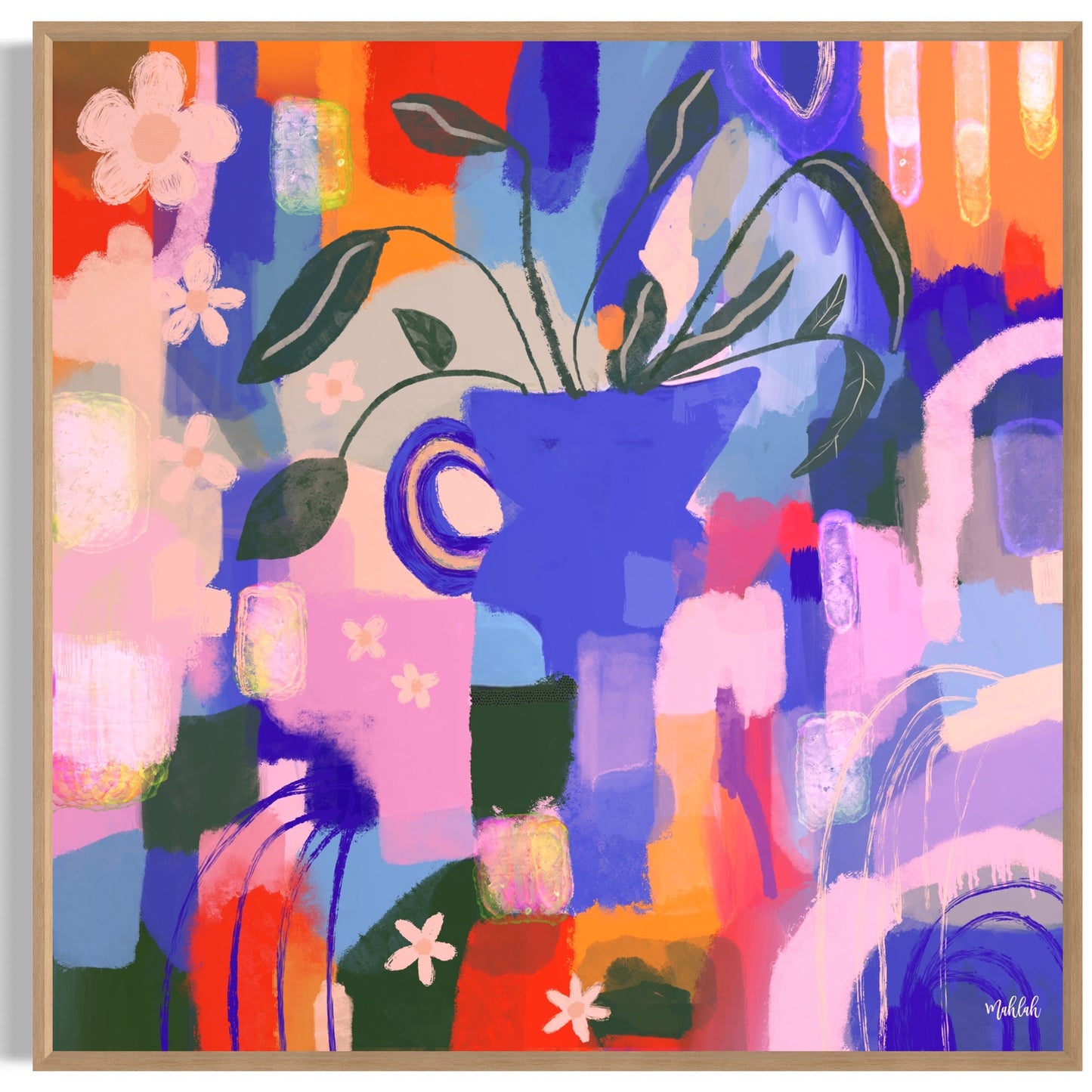 Pieces of me Canvas Print