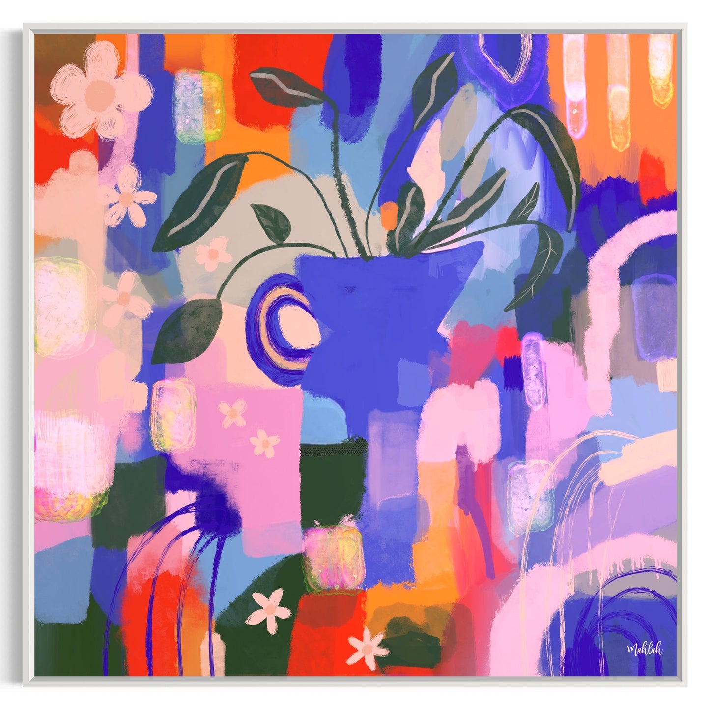 Pieces of me Canvas Print