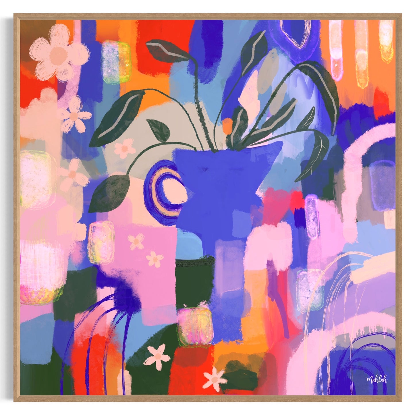 Pieces of me Canvas Print