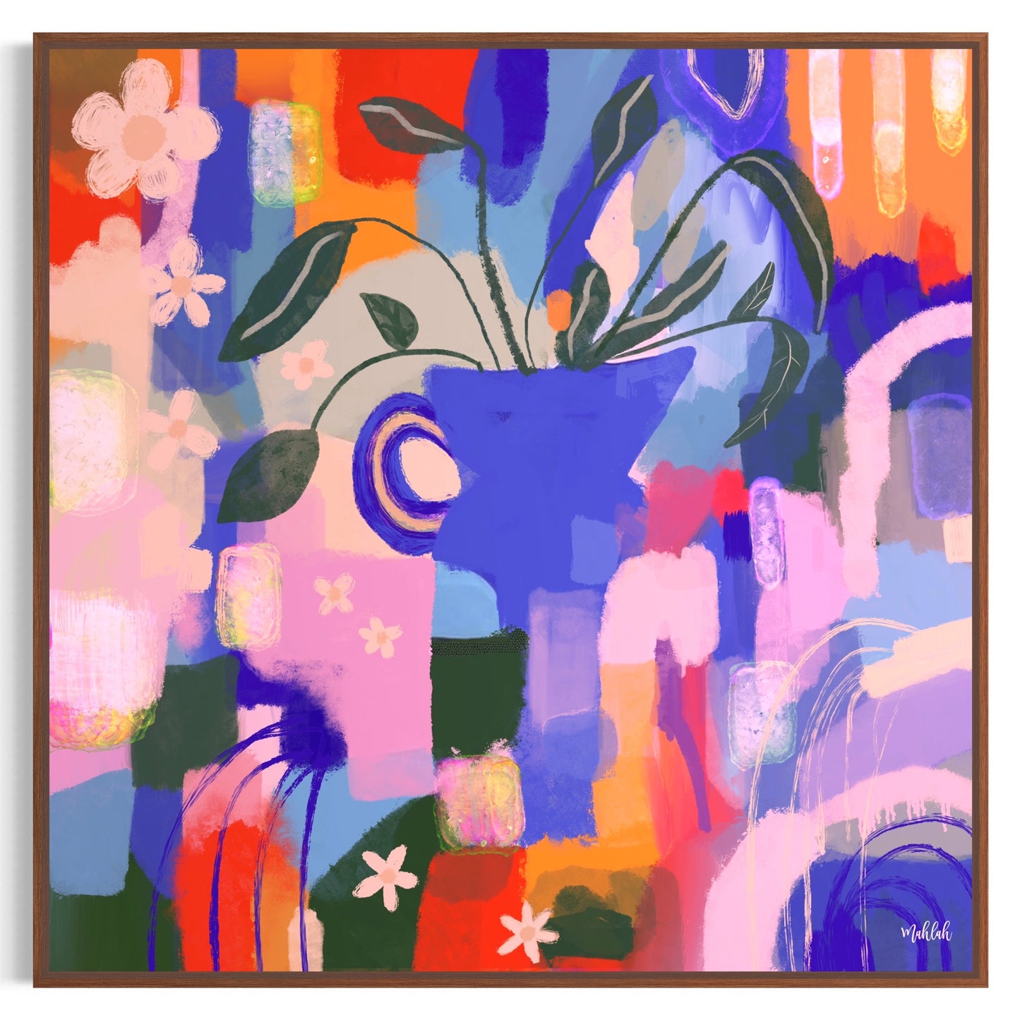 Pieces of me Canvas Print
