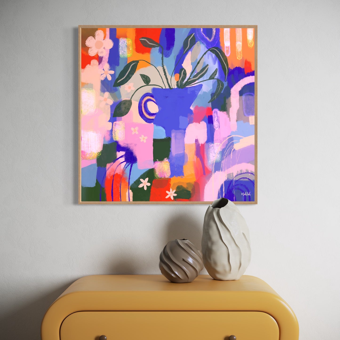 Pieces of me Canvas Print