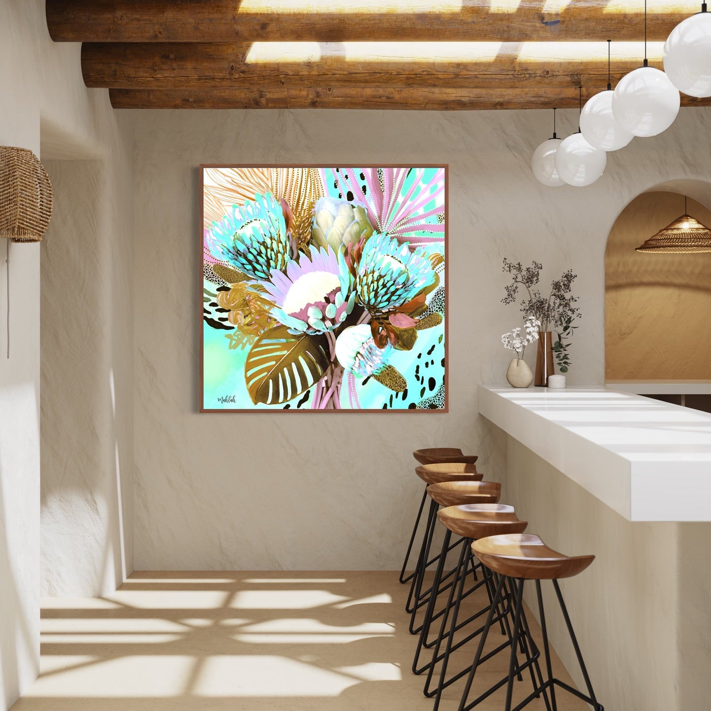 Floral Fiesta Browns
